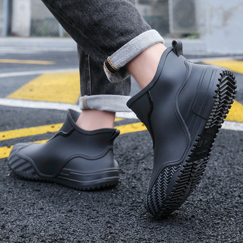 Nouvelles bottes de pluie cour - Men'S Shoes Water Resistant avis et prix