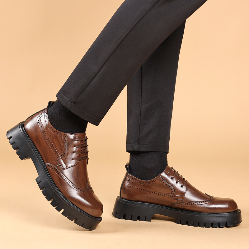 Chaussures en cuir pour hommes - Men'S Shoes Smart avis et prix